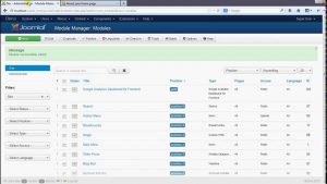 داشبورد جوملا