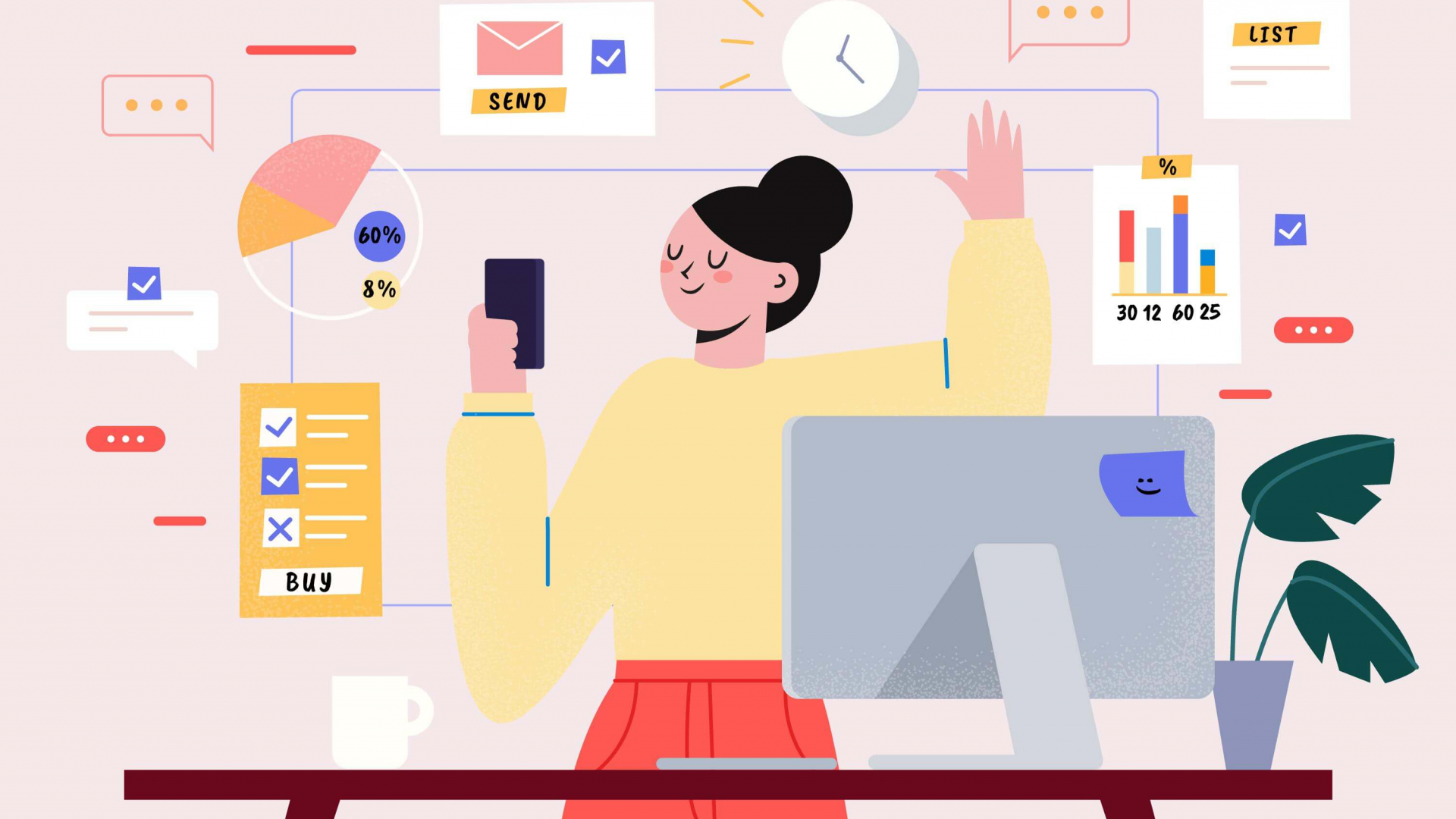 بخش های مختلف بوم مدل کسب و کار