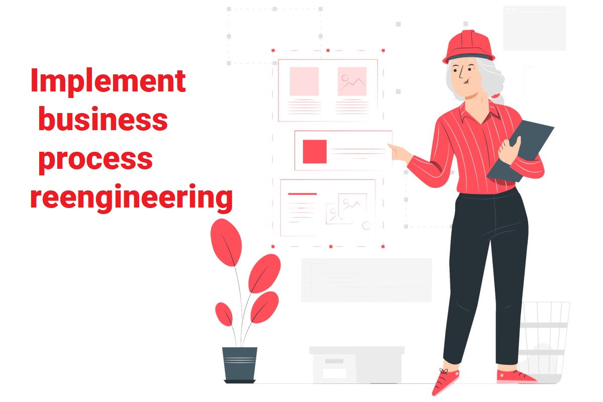 اجرای مهندسی مجدد فرایندها