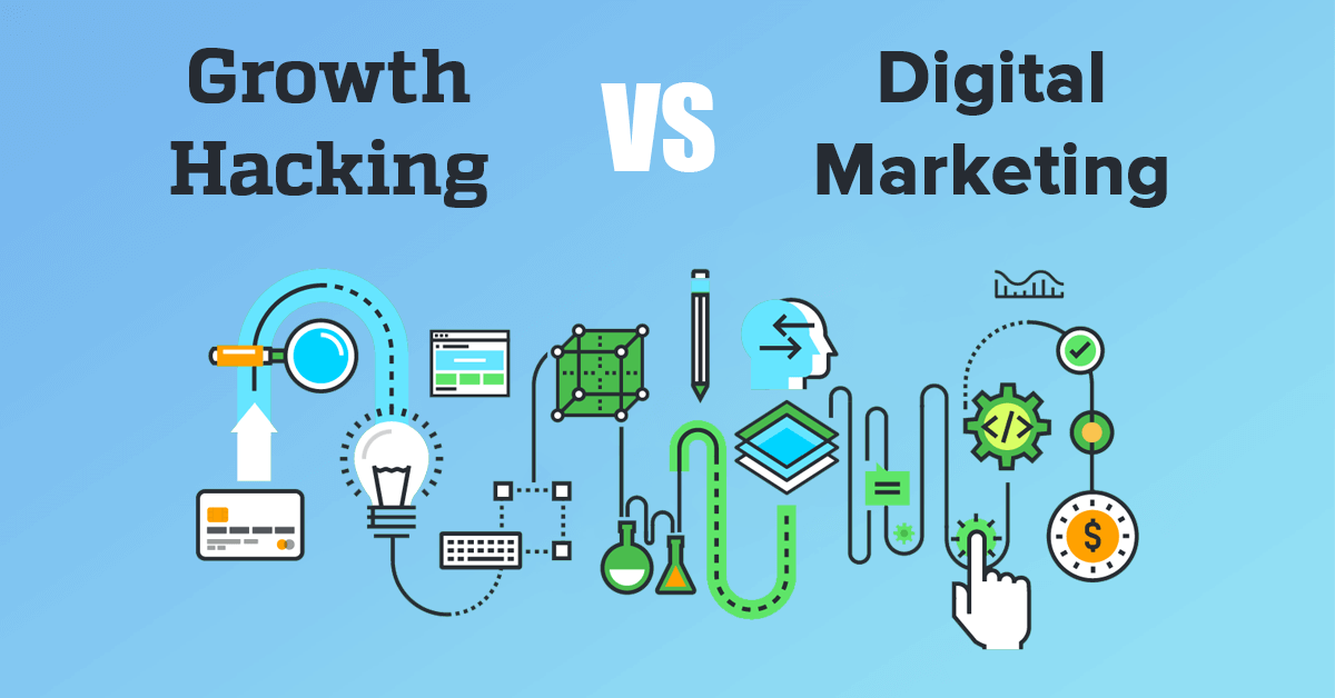 تفاوت بازاریابی و هک رشد